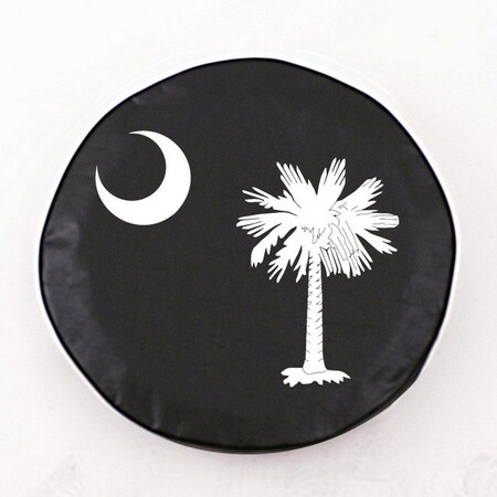 33 X 12-1/2 South Carolina State Flag Tire Cover